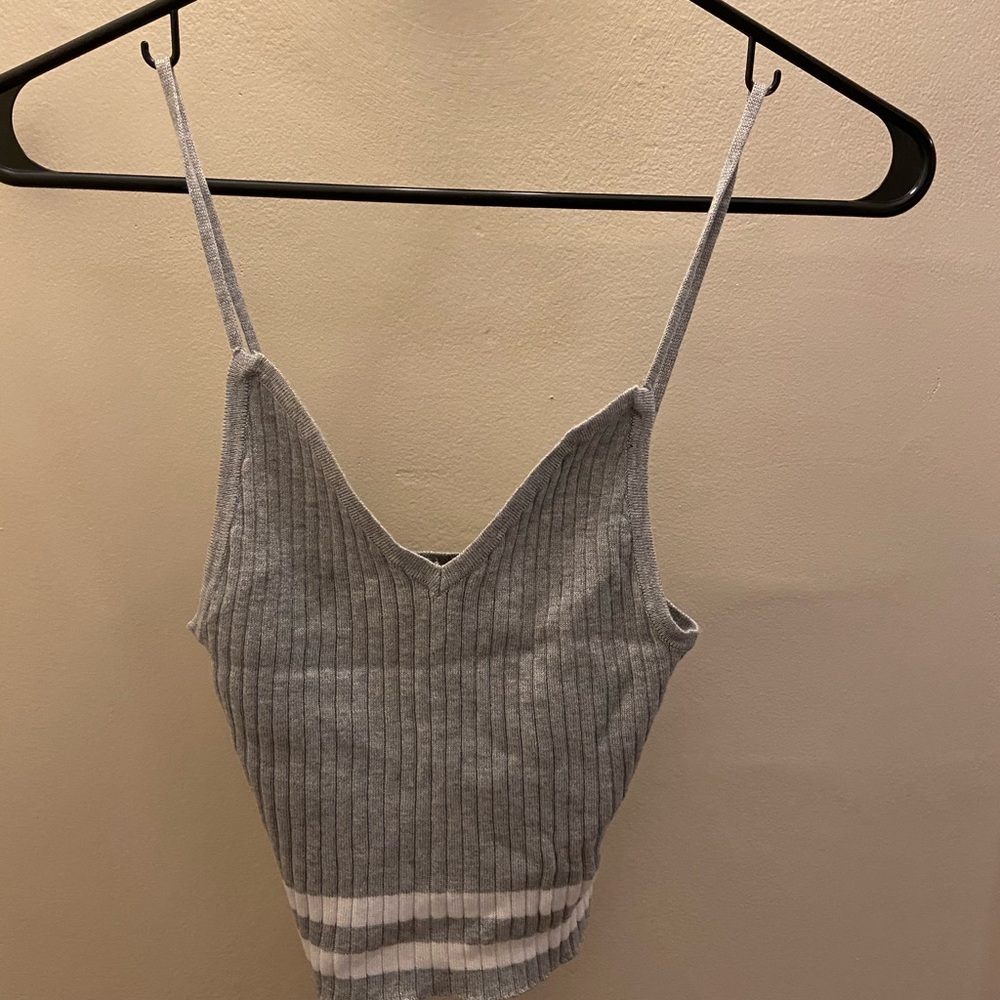 NWT gray tank top